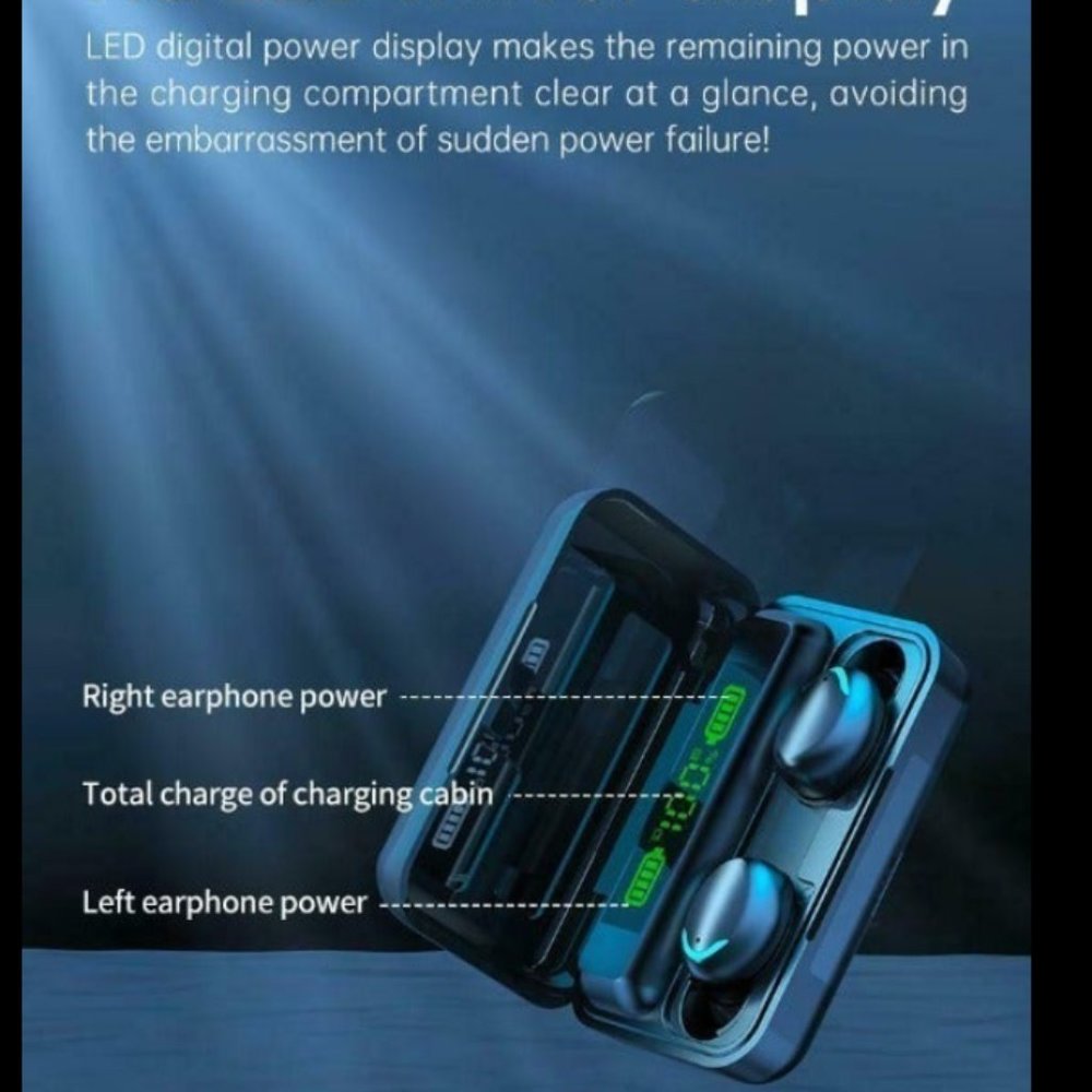 5.1 Bluetooth Wireless Headphone and phone charger